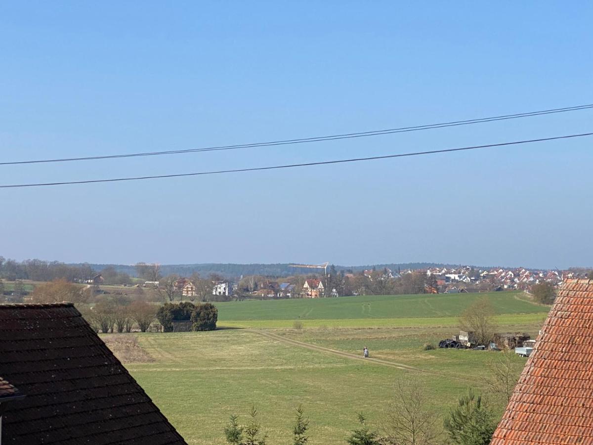 Ruhige Ferienwohnung Bei Bamberg Stegaurach Buitenkant foto